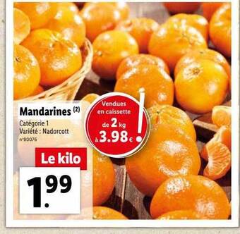 Mandarines