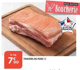 Maximarché Travers de porc offre