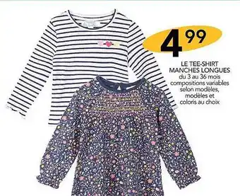 Stokomani Le tee-shirt manches longues offre