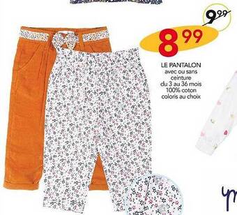 Stokomani Le pantalon offre