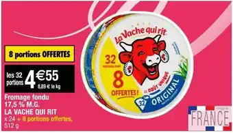 Cora x Carrefour Fromage fondu la vache qui rit offre
