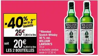 Whisky william lawson's