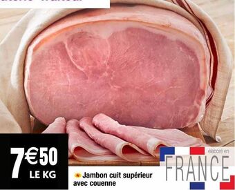 Cora x Carrefour Jambon cuit offre