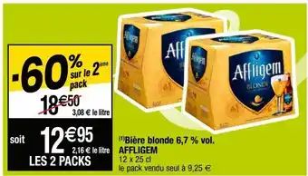 Bière blonde affligem