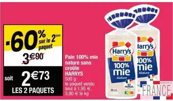 Cora Pain de mie harry's offre