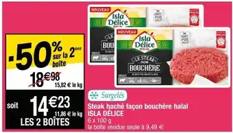 Cora x Carrefour Steak haché de boeuf offre
