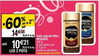 Cora x Carrefour Café soluble nescafé offre