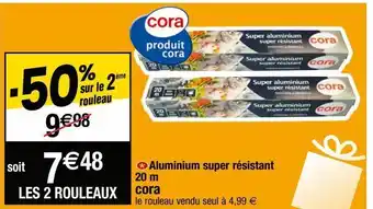 Papier aluminium cora