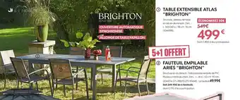 Table extensible atlas brighton