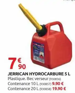 Rural Master Jerrican hydrocarbure 5l offre