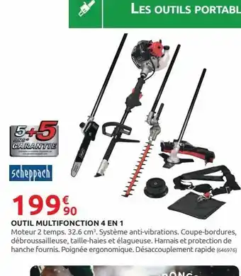 Rural Master Outils multifunction 4 en 1 offre