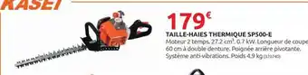 Rural Master Taille-haie thermique sp500-e offre