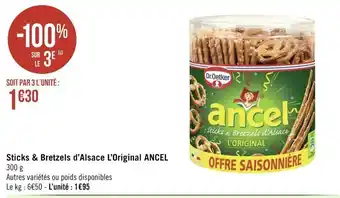 Sticks & Bretzels D'Alcase l'Original Ancel