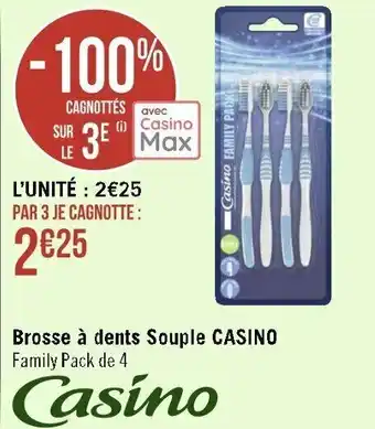 Brosse A Dents Souple Casino