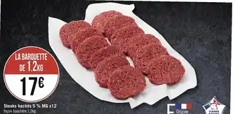 Steaks Hachés 5 % MG x12
