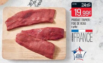 Match Produit Tripier Foie De Veau offre