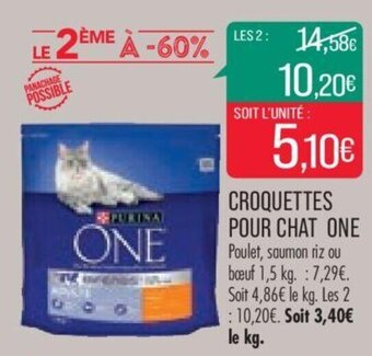 Match Croquettes Pour Chat One offre