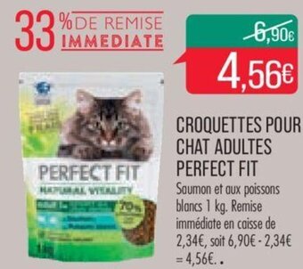 Match Croquettes Pour Chat Adultes Perfect Fit offre