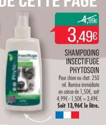 Match Shampooing Insectifuge Phytosoin offre