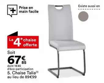 BUT Chaise talia offre