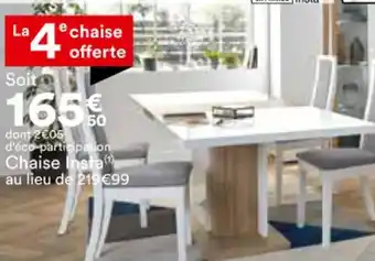 BUT Chaise insta offre
