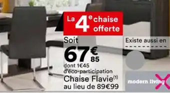 BUT Chaise flavie offre