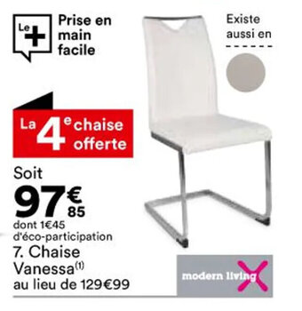BUT Chaise vanessa offre