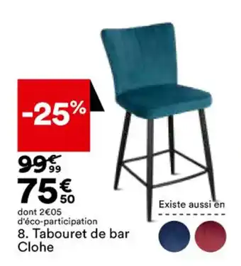 BUT Tabouret de bar clohe offre