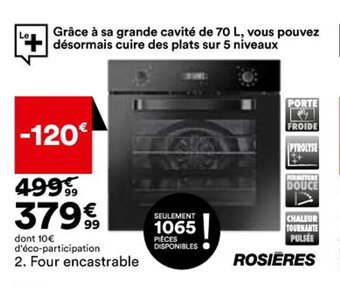 BUT Four encastrable offre