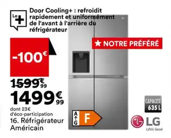 BUT Réfrigérateur américain offre
