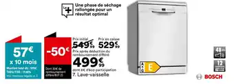 BUT Lave-vaisselle offre