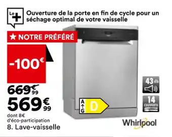 BUT Lave-vaisselle offre