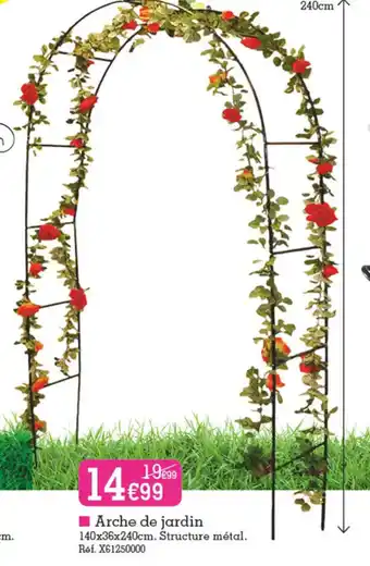 Kandy Arche de jardin offre