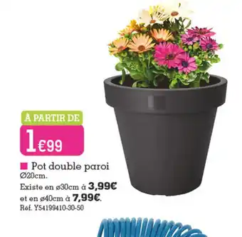 Kandy Pot double paroi offre