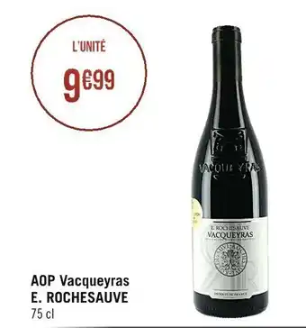 AOP vacqueyras E. ROCHESAUVE