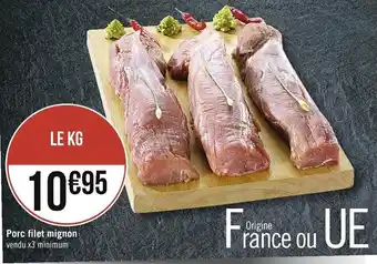 Casino Supermarchés Porc filet mignon offre