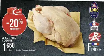 Casino Supermarchés Poulet fermier de loué offre