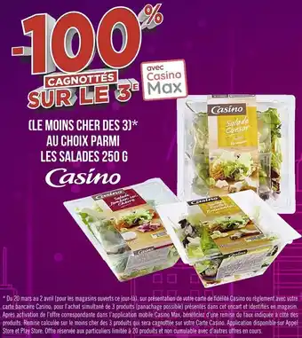 Casino Supermarchés Casino offre
