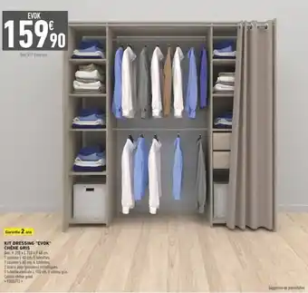 Batkor Kit dressing "EVOK" chêne gris offre