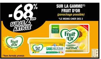 Cora x Carrefour La gamme fruit d'or offre