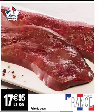 Cora x Carrefour Foie de veau offre