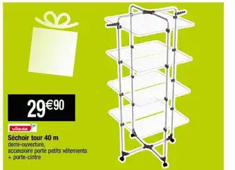 Cora x Carrefour Séchoir tour 40m vileda offre