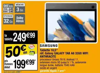 Cora x Carrefour Tablette 10,5 offre