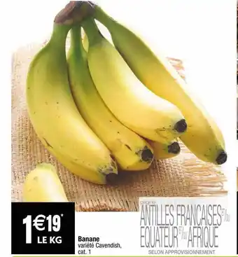 Cora x Carrefour Banane offre