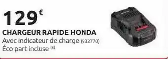 Rural Master Chargeur rapide honda offre