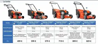 Rural Master Tondeuse thermique lc 140sp, tondeuse thermique tractée lc 1515, tondeuse thermique tractée lc 2475, tondeuse thermique tract offre