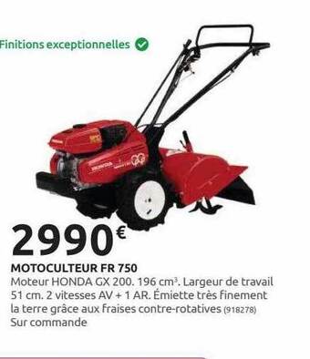 Motoculteur fr 750