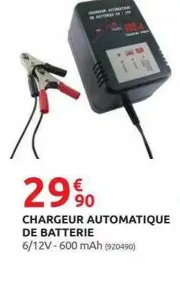 Rural Master Chargeur automatique de batterie offre