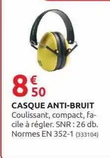 Rural Master Casque anti-bruit offre