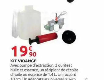 Kit vidange